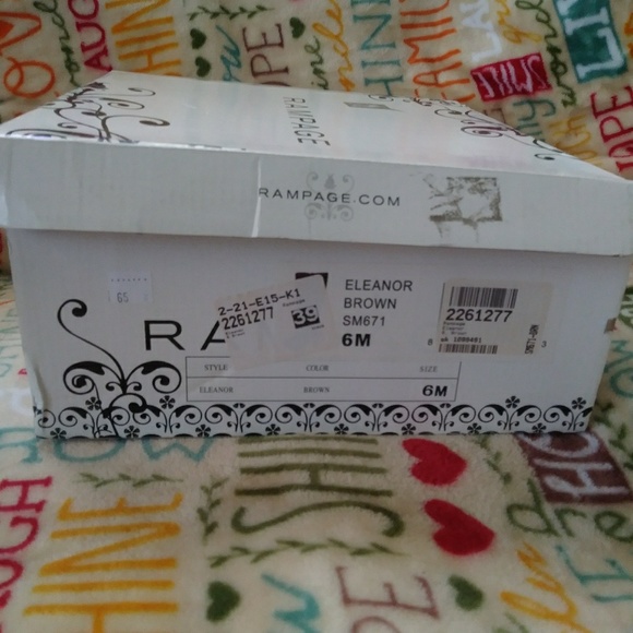 NEW Rampage Eleanor Women Brown Dress Boots 6M - Picture 6 of 7